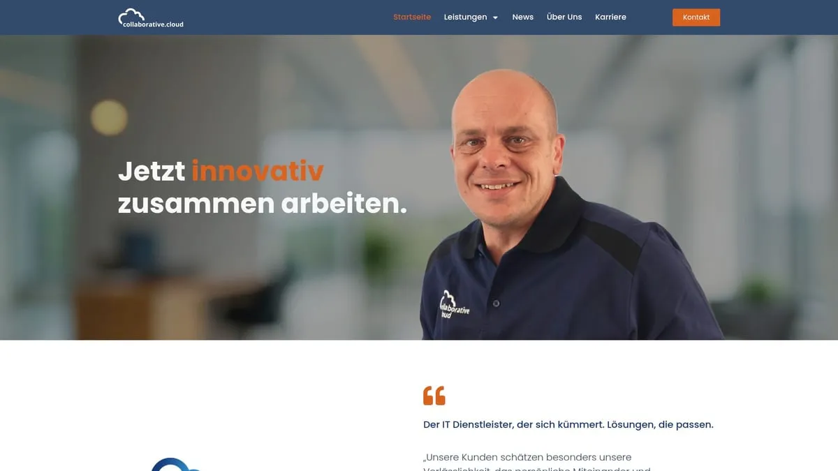 Cloud Lösung für Unternehmen Guide 2025: Ihr Wegweiser - collaborative.cloud als Microsoft-Cloud-Partner für KMU