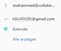 Google Kalender in M365 anzeigen 4 gkalender