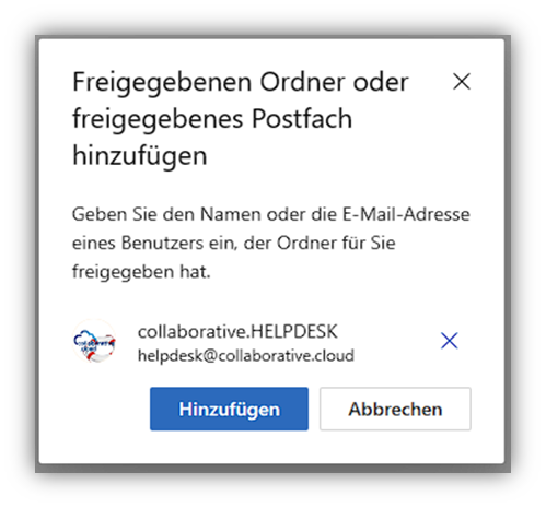 Öffnen von geteilten Postfächern 8 image 7